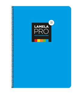 Cuaderno fº 3mm 100h 90grs tapa extra dura azul lamela 7fte103a - 7FTE103A