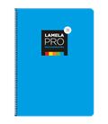 Cuaderno fº 3mm 100h 90grs tapa extra dura azul lamela 7fte103a - 7FTE103A