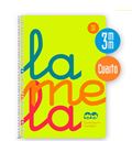 Cuaderno 4º 3mm 80h 90g tapa plastic amarillo fluor lamela 7ctp003a - 7CTP003A