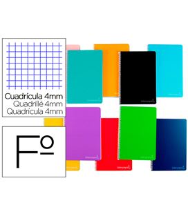 Cuaderno fº 4x4 80h 75grs tapa dura witty surtido liderpapel 09865 bf39 - 09865