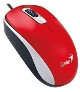 Raton optico rojo usb genius dx-110 251507