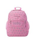 Mochila escolar doble corazones rosas totto ma04eco029-2120n-7iu