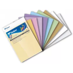 CARTULINA A4 10H COLORES PALIDOS SADIPAL 07388 S322A451