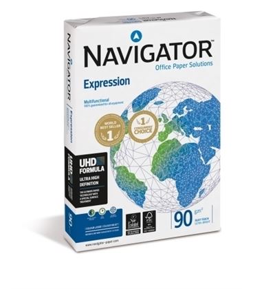 Papel a4 500h 90grs blanco expression navigator - 12701027