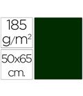 Cartulina 50x65cms 25h 185grs verde amazonas guarro 200040240