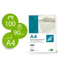Papel verjurado a4 90 grs 100h crema liderpapel vj04 31909 - 31909