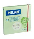 Nota adhesiva posit 76x76 90h verde pastel milan 41711p790 - 41711P790