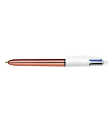 Boligrafo boli retractil 4 colours basicos shine rose gold bic 504894 636910 - 504894