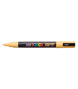 Rotulador permanente 1,5mm albaricoque "p4" pc-3m posca uni 249291