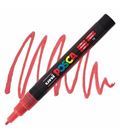 Rotulador permanente 1,5mm rojo purpurina pc-3m posca uni 198018 - 265488000