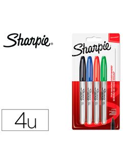 Rotulador permanente sharpie f 4 colores basicos paper mate 1985858 85858 - 163625