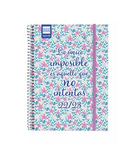 Agenda escolar 22/23 1/4 semana vista sec. imposible finocam 634203423 - 634203423