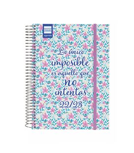 Agenda escolar 22/23 1/4 dia pagina sec. imposible finocam 634243423 - 634243423
