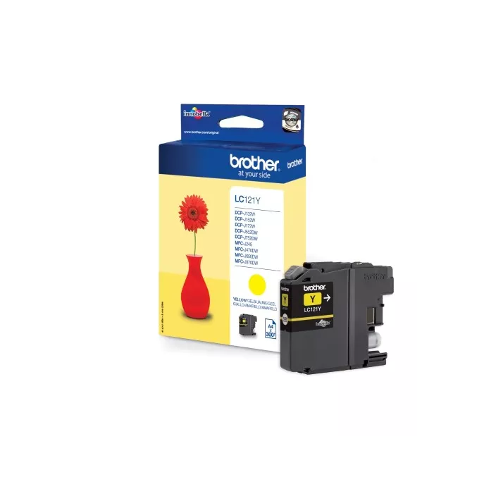 CARTUCHO AMARILLO LC-121Y BROTHER