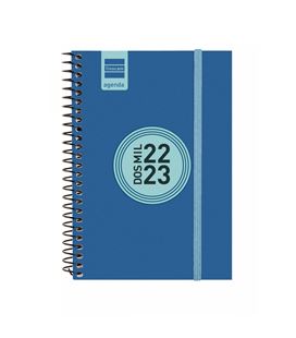 Agenda escolar 22/23 e8 semana vista label azul cob+ finocam 633481523 - 633481523