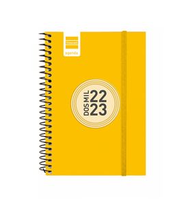 Agenda escolar 22/23 e8 semana vista color amarillo finocam 630521723 - 630521723