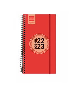 Agenda escolar 22/23 e9 semana vista label rojo finocam 633023023 - 633023023