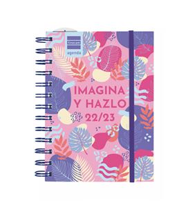 Agenda escolar 22/23 1/8 2dias pagina mini institut hazlo finocam 530303723 - 530303723
