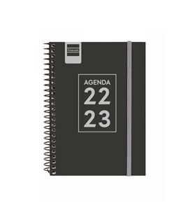 Agenda escolar 22/23 1/8 semana vista sec. negro finocam 634224023 - 634224023