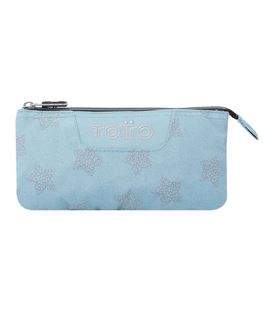 Estuche vacío triple plano azul y estrellas totto ac52eco012-2210z-3dq - AC52ECO012-2210Z-3DQ