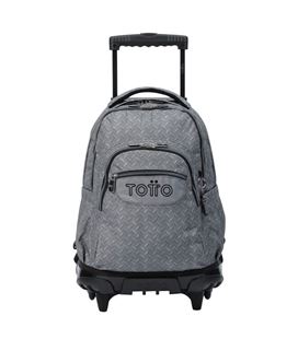 Mochila con carro compac gris metalico totto ma03eco006-2210p-3y9