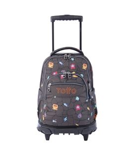 Mochila con carro compac videojuegos totto ma03eco006-2210p-3y7 - MA03ECO006-2210P-3Y7