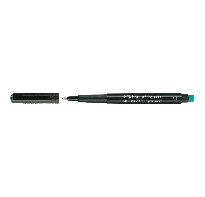 ROTULADOR PERMANENTE NEGRO F FABER-CASTELL 1513 151399