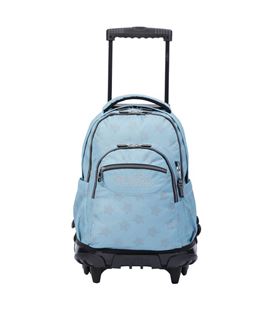 Mochila con carro compac azul estrellas totto ma03eco006-2210p-3dq
