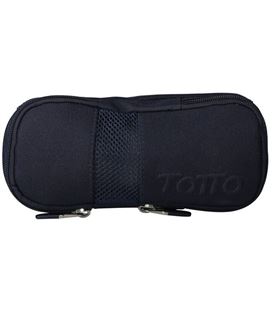 Estuche vacío doble juvenil negro pidal totto ac52sup002-1910z-z6o - AC52SUP002-1910Z-Z6O