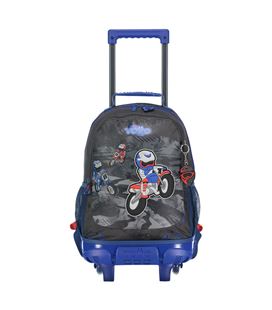 Mochila con carro compac mediana kross totto mj03krs003-2210-3y2m