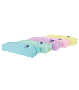 Estuche vacío rectangular mediano colores pastel oxford 400159975 - 400159975