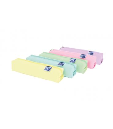 Estuche vacío cuadrado pequeño colores pastel oxford 400159976 - 400159976