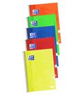 Cuaderno espiral fº 4x4 80h 90grs t/ex/d colores vivos oxford 400122761