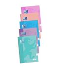 Cuaderno espiral fº 4x4 80h 90grs t/ex/d colores pastel oxford 400159802