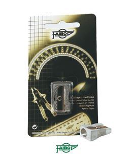Sacapuntas metalico cuña blister faibo 2501