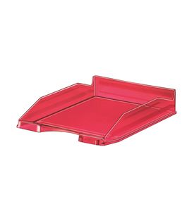 Bandeja sobremesa plastico transparente rojo faibo 93-53 - 93-53