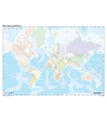 Mapa mudo mundo politico erik mm0105 - 21601086