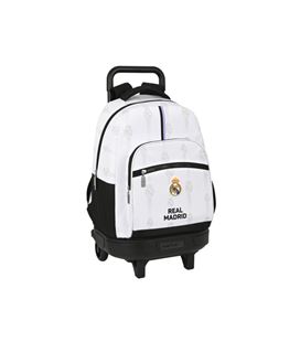 Mochila con carro grande compact real madrid 22/23 safta 612254918