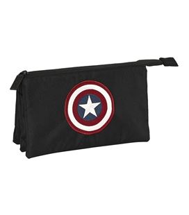 Estuche vacío triple capitan america teen safta 812261744 - 812261744