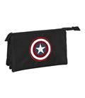 Estuche vacío triple capitan america teen safta 812261744 - 812261744