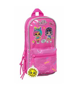 Estuche con pinturas y rotuladores mochila c/4 port.llenos lol surprise! "art club" safta 412120747