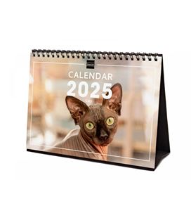 Calendario sobremesa 2025 21x15 cats finocam 78124542 - 78124542