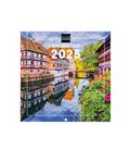 Calendario pared 2025 18x18 charming cities finocam 781234925 - 781234925