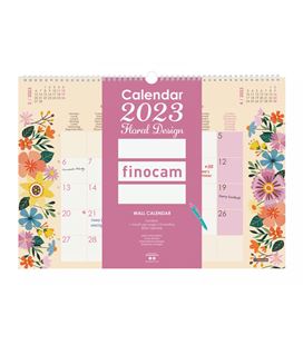 Calendario pared 2023 430x310 desing floral finocam 787500123 - 787500123