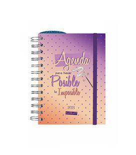 Agenda 2023 espiral dia pagina 8º talkual posible finocam 785321723 - 785321723