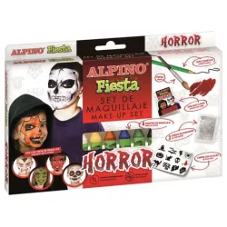 MAQUILLAJE HALLOWEEN 6 PINTURAS ALPINO DL0000107
