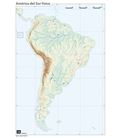 Mapa mudo america del sur fisico erik mm0124 - 21601093