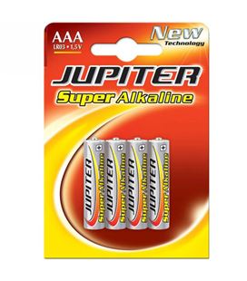 Pilas alkalina lr03 aaa blister 4 unidades jupiter 0403009