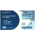 Mascarilla ffp2 radex protective homologada ce blanca 0598 - 85005270