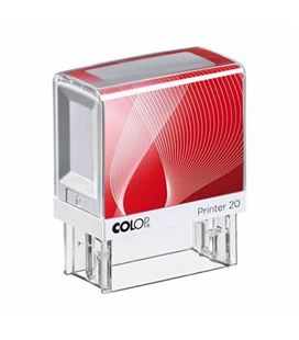Sello automatico printer 20 contabilizado en rojo colop - PRINTER-20FC